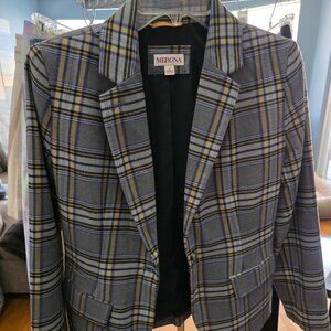 Women's Merona Plaid Blazer